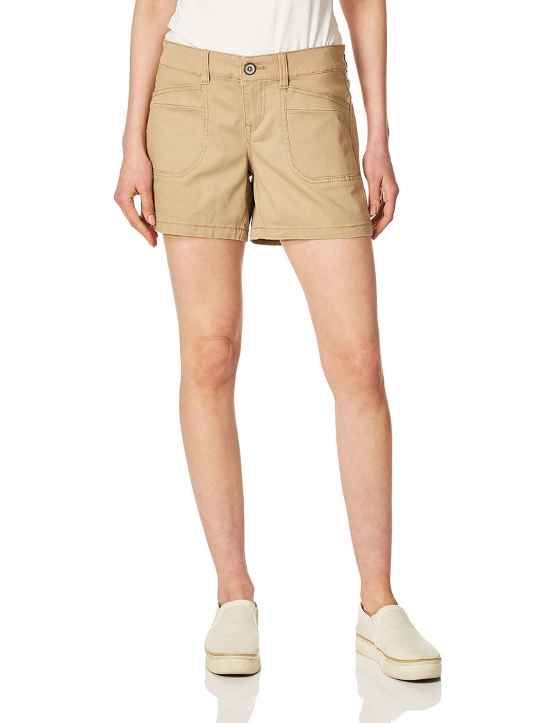 Unionbay Women's Darcy Shorts, Sandy Brown, 1 - Image 1